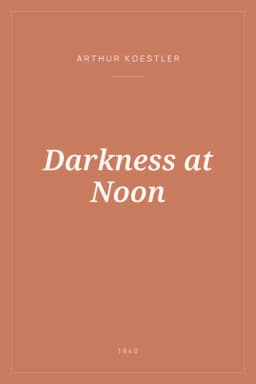 Portada de Darkness at Noon