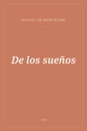 Portada de De los sueños