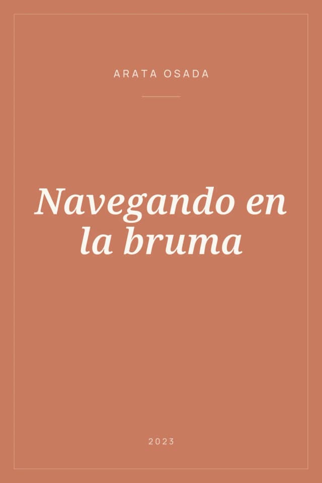 Portada de Navegando en la bruma