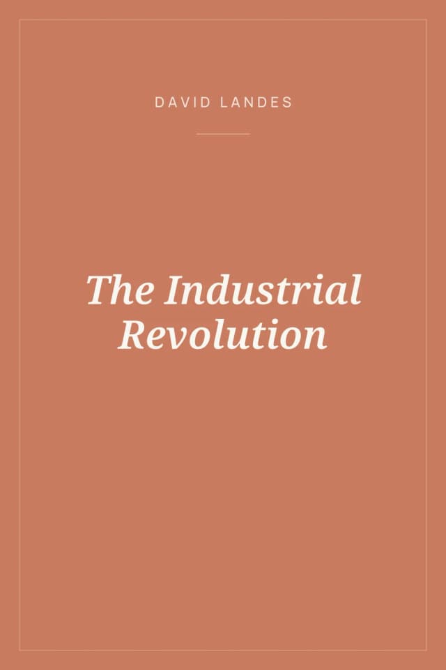 Portada de The Industrial Revolution