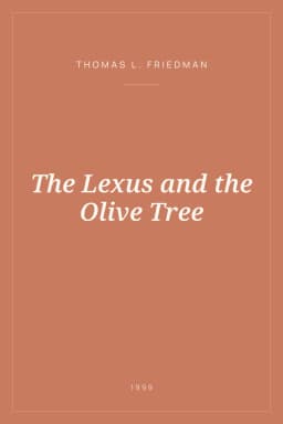 Portada de The Lexus and the Olive Tree