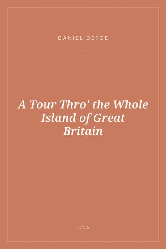 Portada de A Tour Thro' the Whole Island of Great Britain