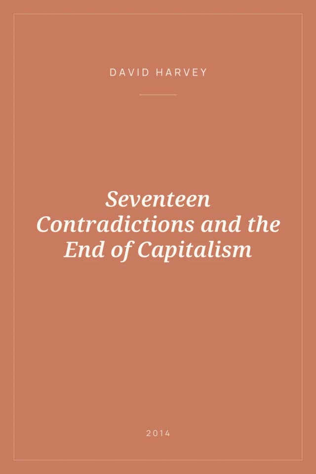 Portada de Seventeen Contradictions and the End of Capitalism