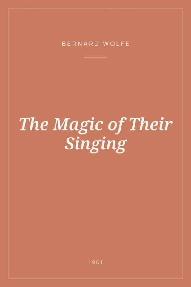 Portada de The Magic of Their Singing