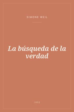 Portada de La búsqueda de la verdad