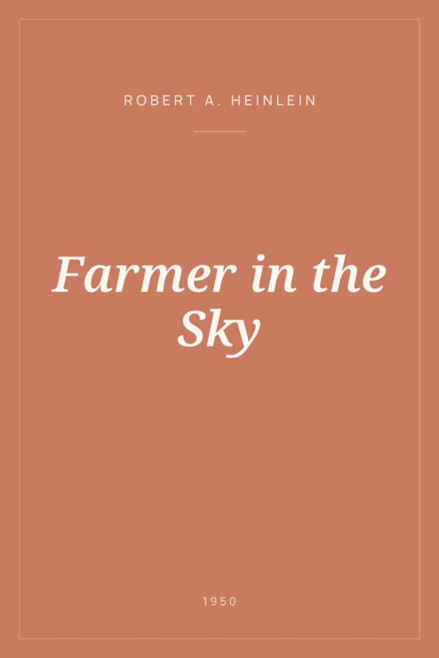 Portada de Farmer in the Sky