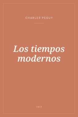 Portada de Los tiempos modernos