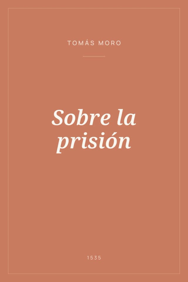 Portada de Sobre la prisión