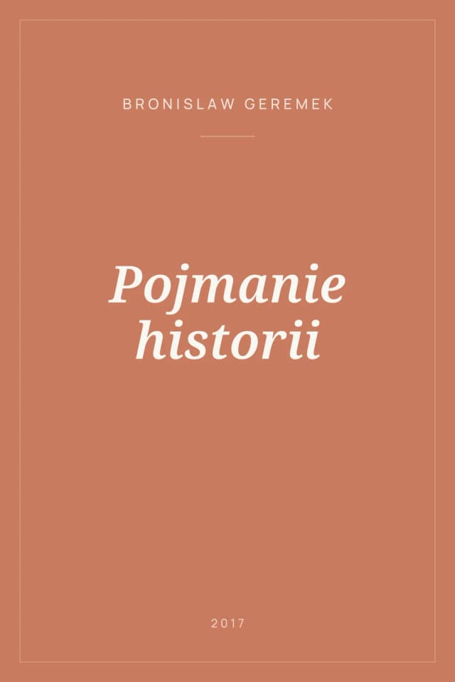 Portada de Pojmanie historii