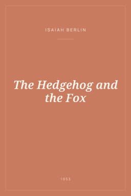 Portada de The Hedgehog and the Fox