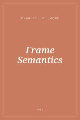Portada de Frame Semantics