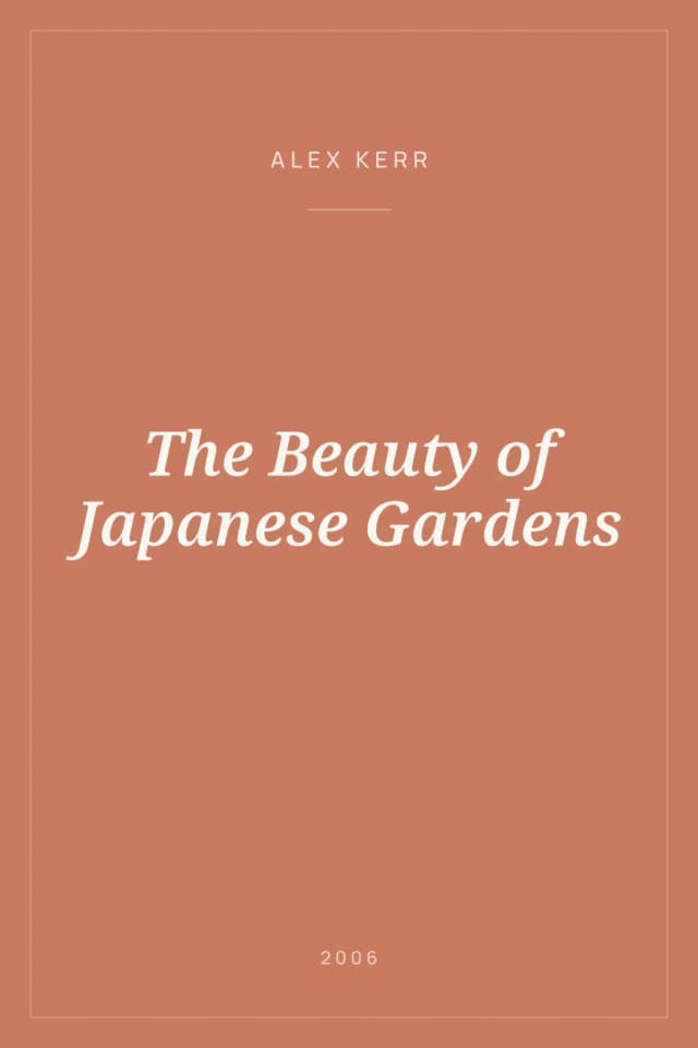Portada de The Beauty of Japanese Gardens