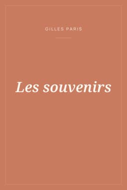 Portada de Les souvenirs