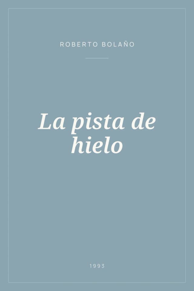 Portada de La pista de hielo