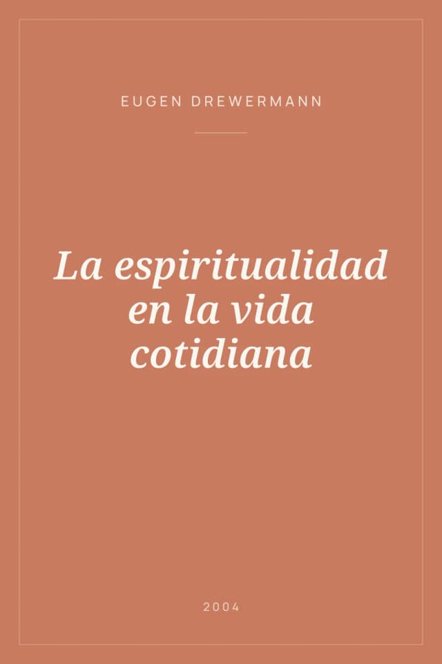 Portada de La espiritualidad en la vida cotidiana