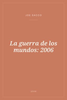 Portada de La guerra de los mundos: 2006