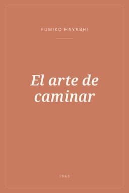 Portada de El arte de caminar