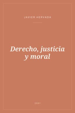 Portada de Derecho, justicia y moral