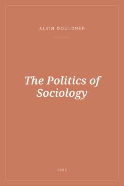 Portada de The Politics of Sociology