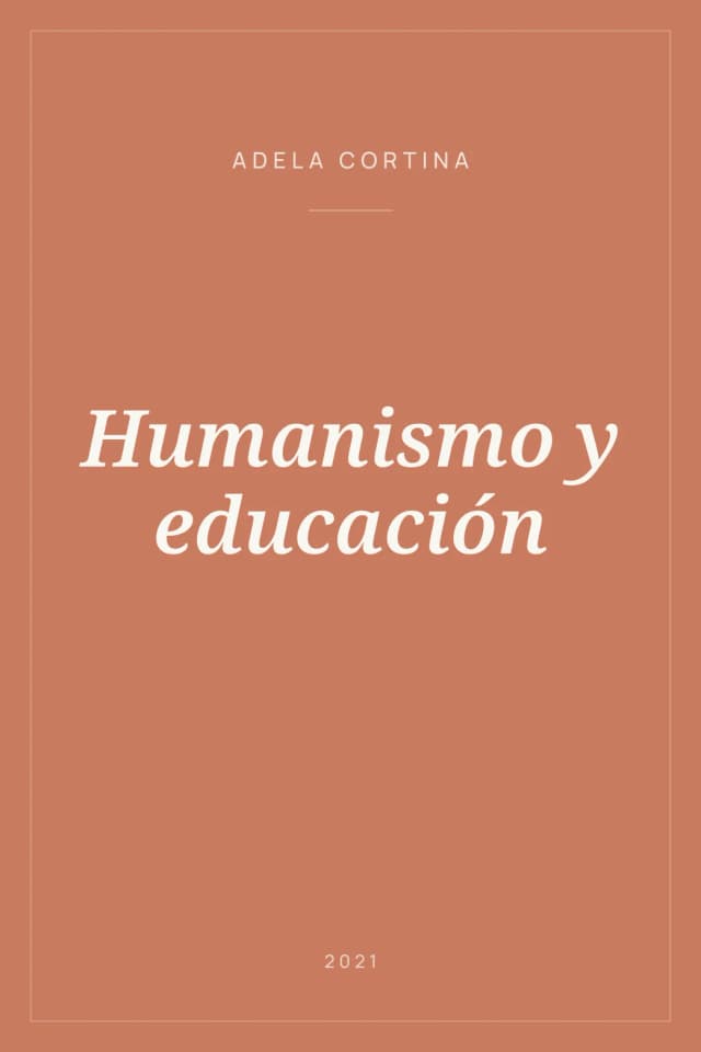 Portada de Humanismo y educación