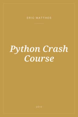 Portada de Python Crash Course