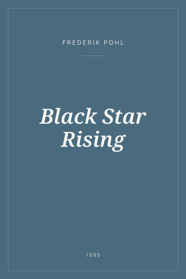 Portada de Black Star Rising