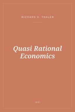 Portada de Quasi Rational Economics