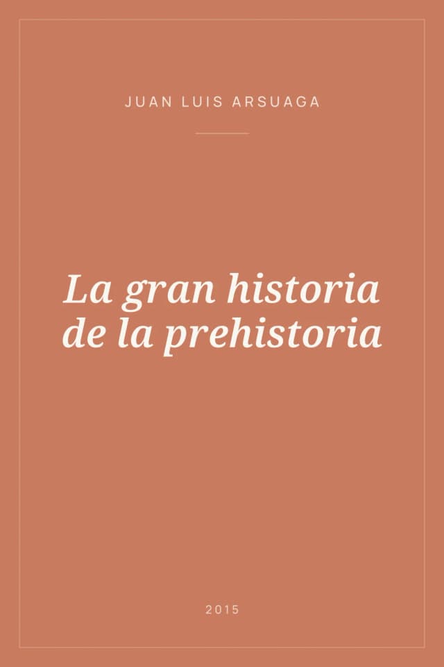 Portada de La gran historia de la prehistoria
