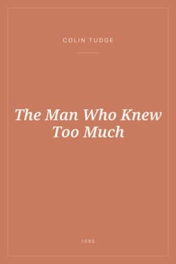 Portada de The Man Who Knew Too Much