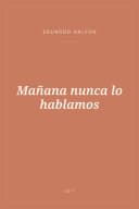 Portada de Mañana nunca lo hablamos