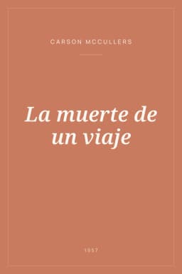 Portada de La muerte de un viaje