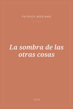 Portada de La sombra de las otras cosas