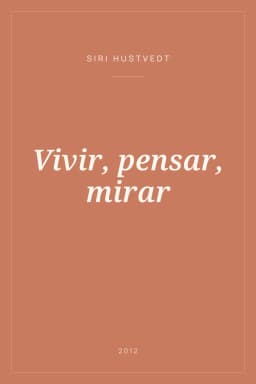 Portada de Vivir, pensar, mirar