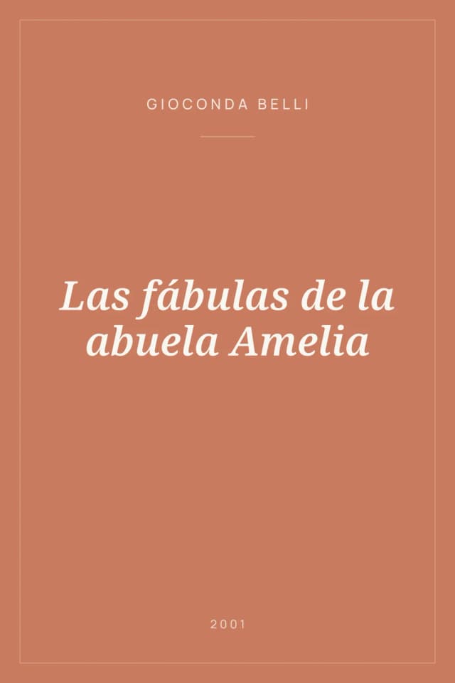 Portada de Las fábulas de la abuela Amelia