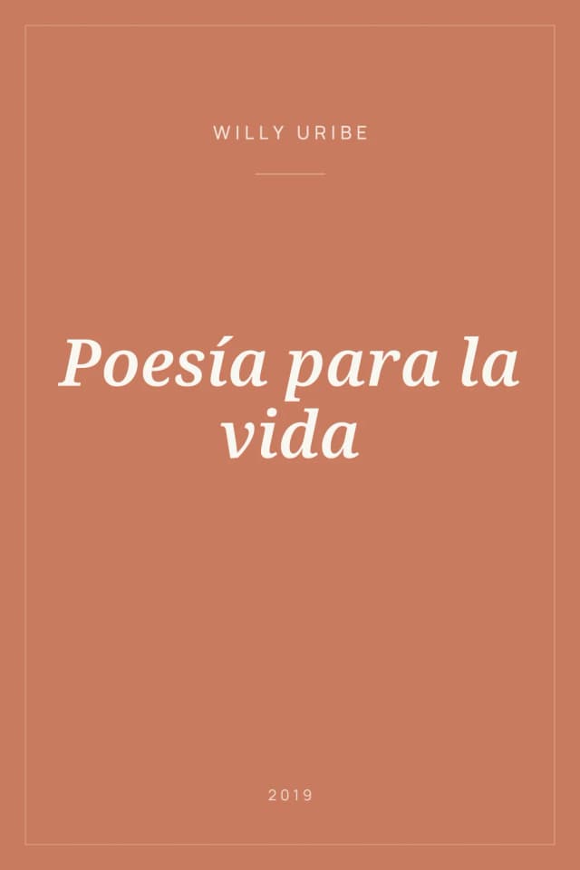 Portada de Poesía para la vida