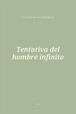 Portada de Tentativa del hombre infinito