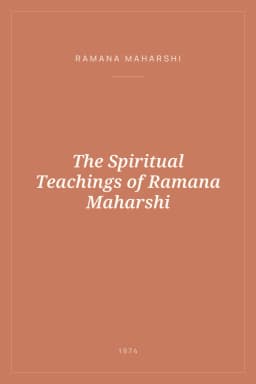 Portada de The Spiritual Teachings of Ramana Maharshi