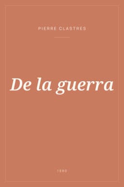 Portada de De la guerra