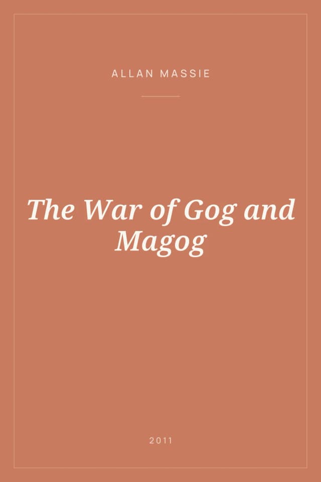 Portada de The War of Gog and Magog
