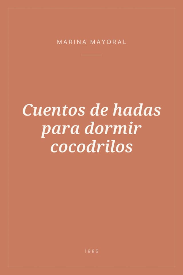 Portada de Cuentos de hadas para dormir cocodrilos