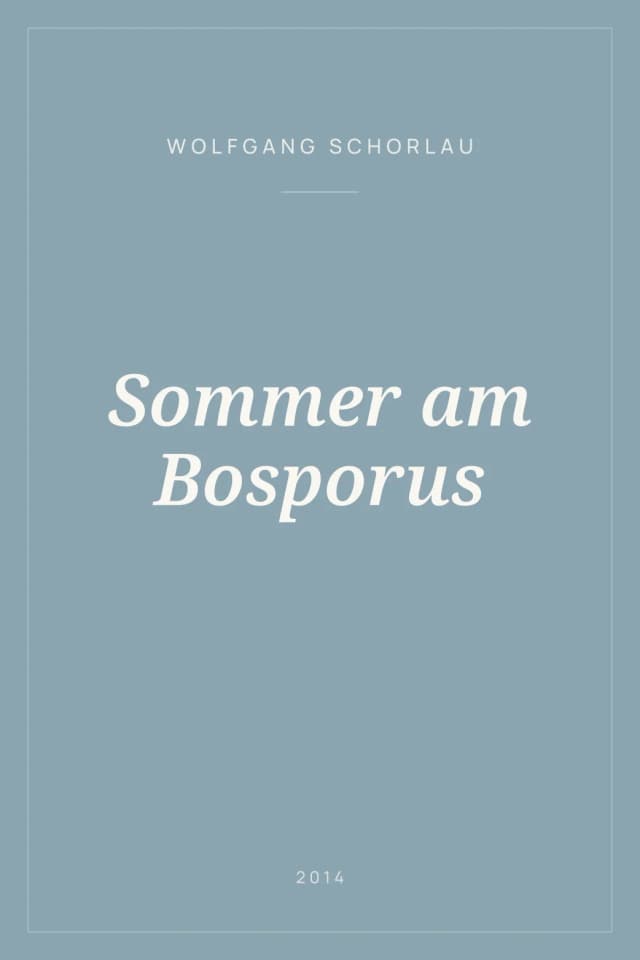 Portada de Sommer am Bosporus