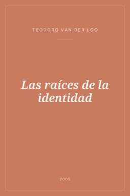 Portada de Las raíces de la identidad