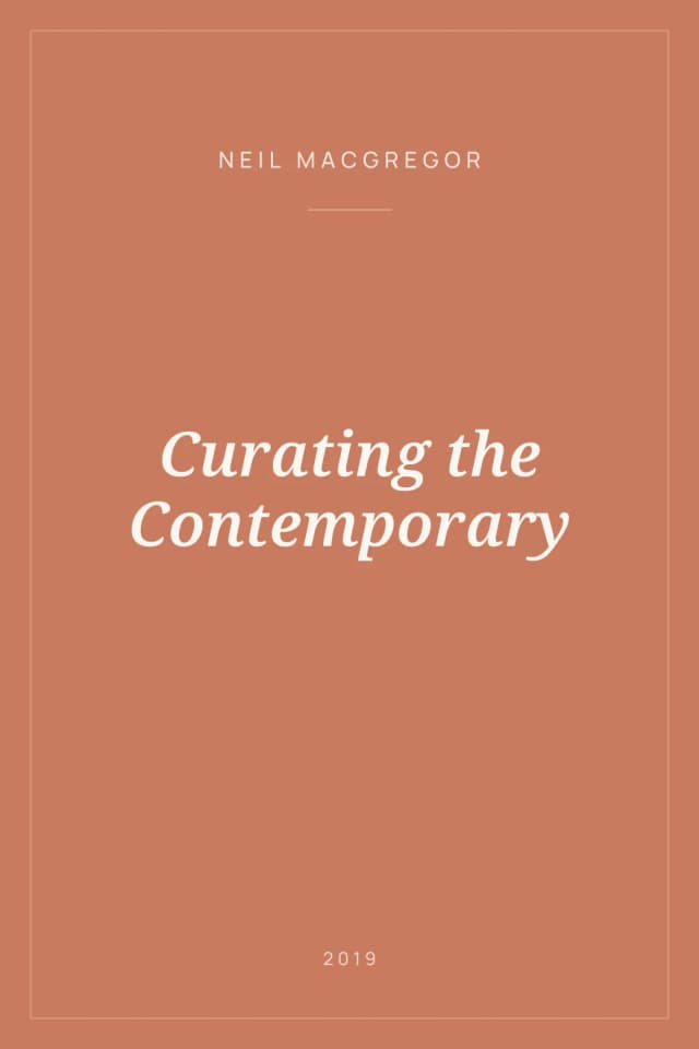 Portada de Curating the Contemporary