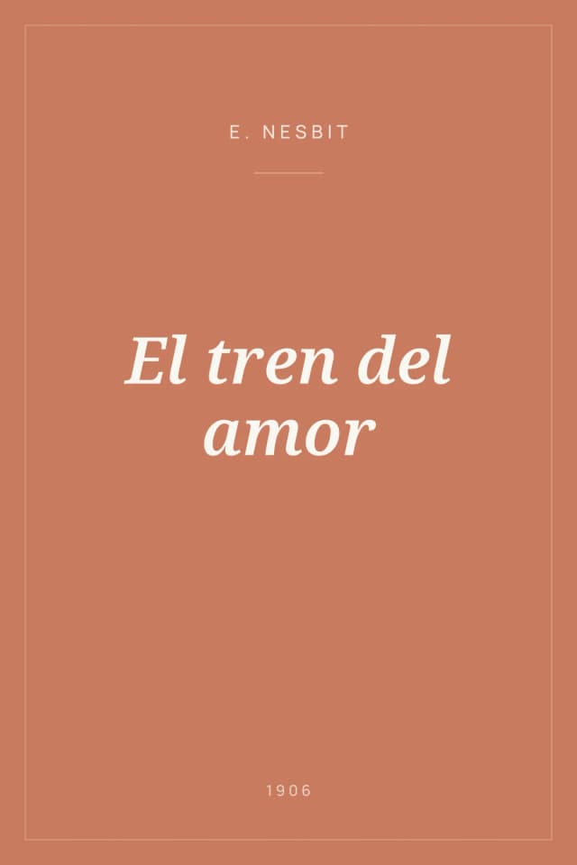Portada de El tren del amor