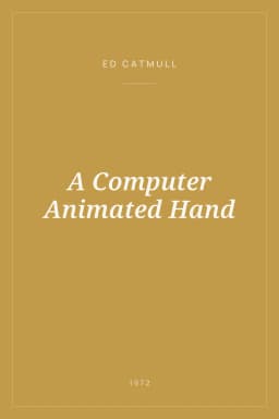 Portada de A Computer Animated Hand
