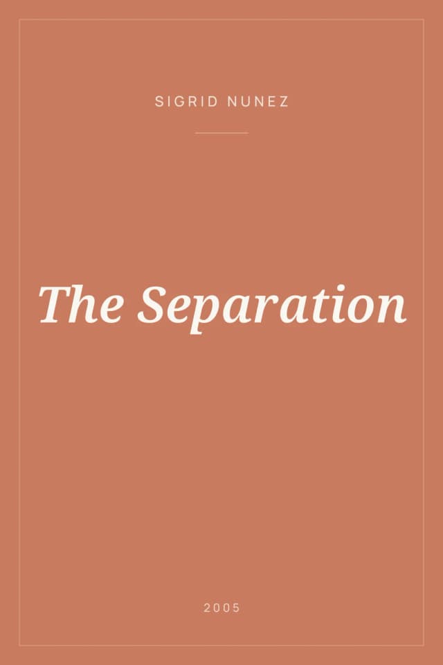 Portada de The Separation