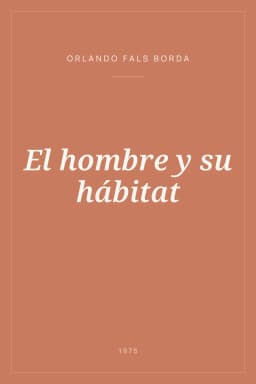 Portada de El hombre y su hábitat