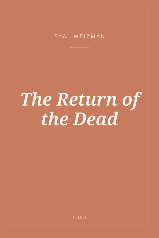 Portada de The Return of the Dead