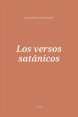 Portada de Los versos satánicos