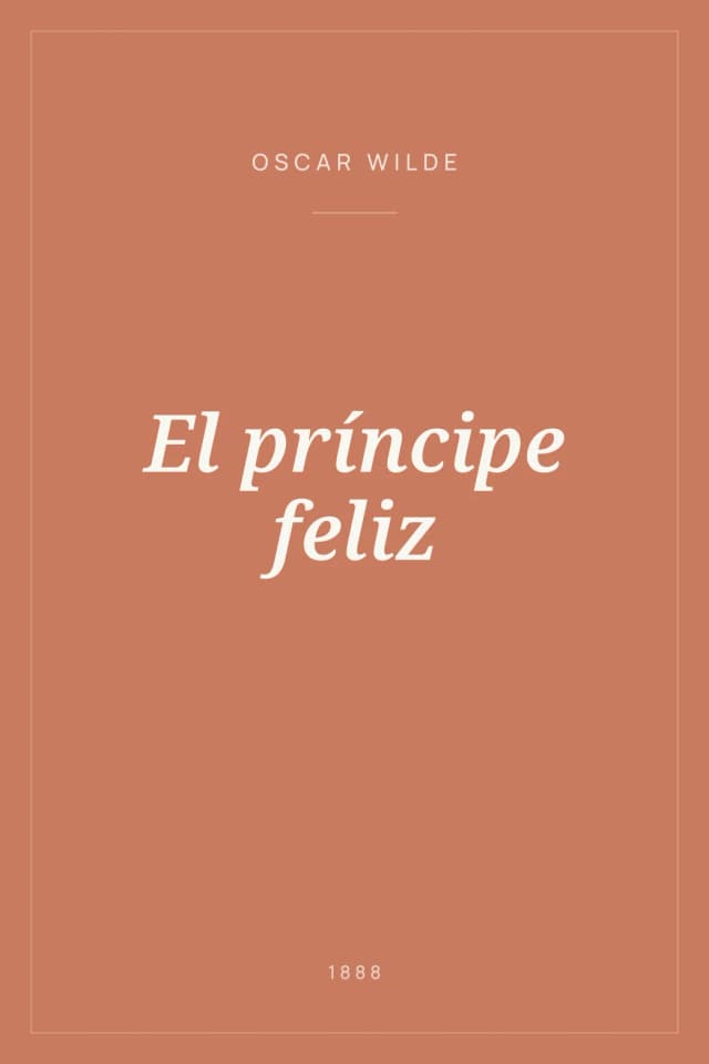 Portada de El príncipe feliz